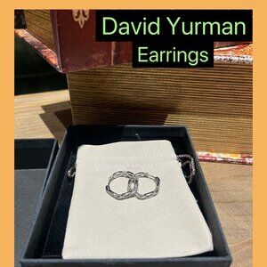 𝙳𝚊𝚟𝚒𝚍 𝚈𝚞𝚛𝚖𝚊𝚗 Silver Earrings